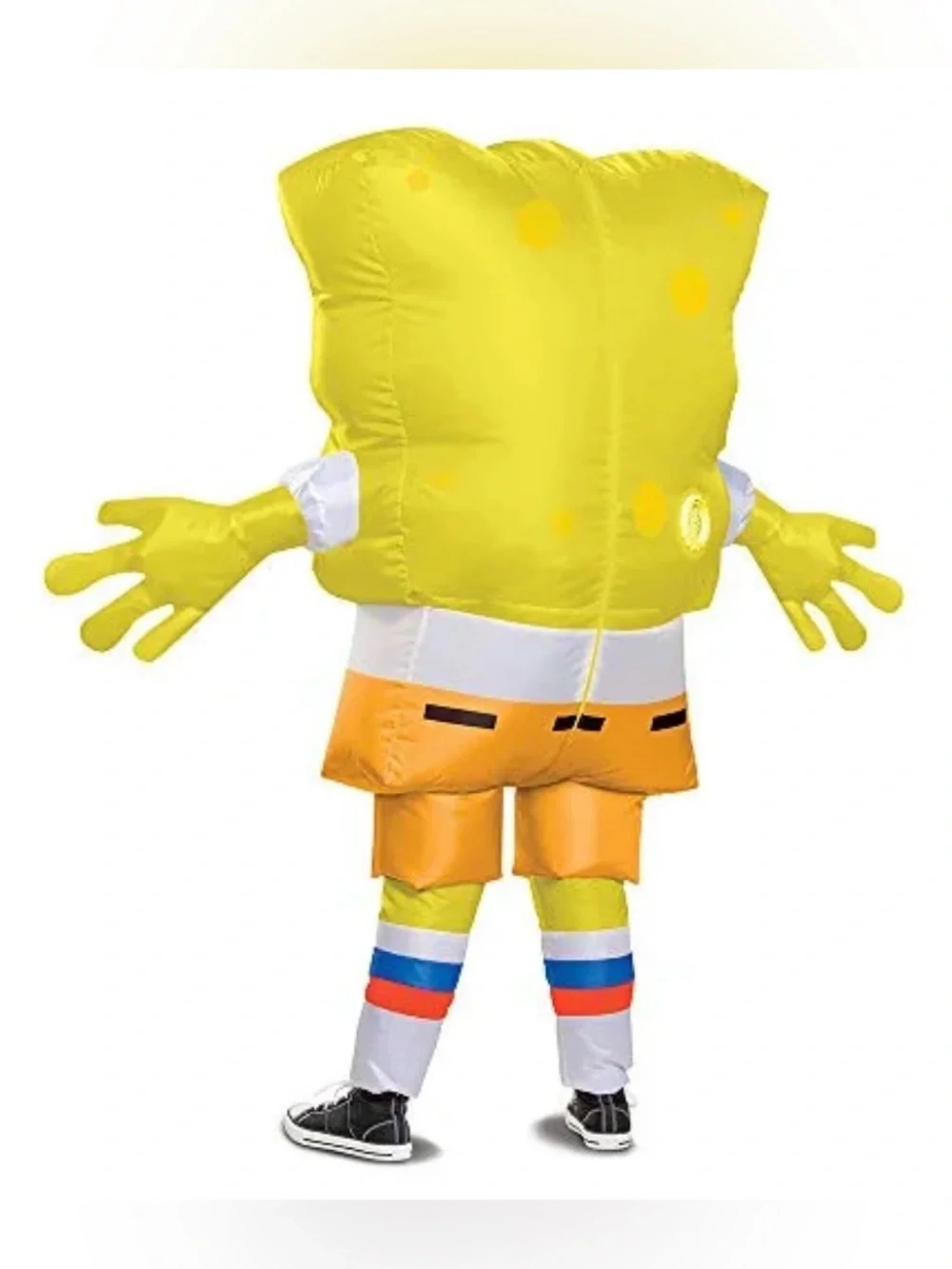 SPONGEBOB HALLOWEEN COSTUME INFLATABLE NWT NEW KIDS SZ HTF OFFICIAL NICKELODEON